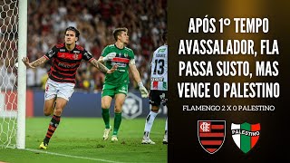 MENGÃO VENCE NO MARACANÃ APÓS 1ºTEMPO AVASSALADOR FLA TOMA SUSTO MAS GARANTE 3PTS NA LIBERTADORES [upl. by Ibed]