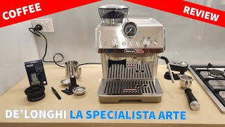 Delonghi La Specialista Arte Review  Best manual expresso machine [upl. by Carlock]