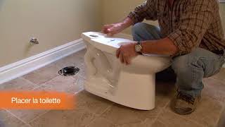 Comment installer des toilettes [upl. by Airal]