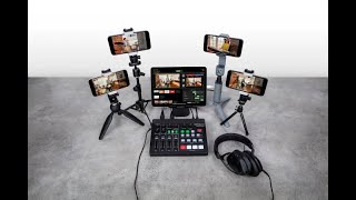 Roland AeroCaster VC01 wireless video mixer  Engadget [upl. by Tansy]