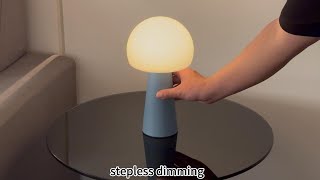 Plastic lampshade table lamp [upl. by Cirdnek]