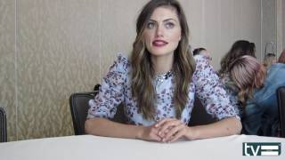 Phoebe Tonkin Interview  THE ORIGINALS SEASON 4 [upl. by Josefina56]