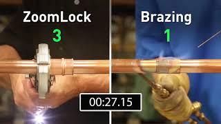 ZoomLock FlameFree Refrigerant Fittings For HVAC and HVACR [upl. by Kelsey]