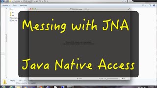 JNA Java Native Access SendInput from User32dll [upl. by Htebazileyram]