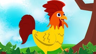 Murga Bole Kukdoo Koo  मुर्गा बोले कुकड़ू कू  Hindi Nursery Rhymes  Animal Sounds  Kids Rhymes [upl. by Aelam962]