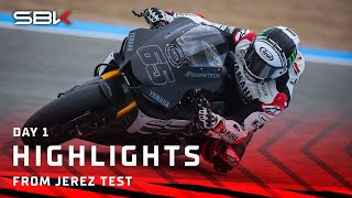 HIGHLIGHTS Historic debuts and epic comebacks on a rainy Day 1 of Test at Jerez ☔️ [upl. by Alvira499]