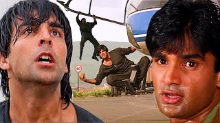 अक्षय कुमार का जबरदस्त स्टंट  सुनील शेट्टी ने बहन के हत्यारे को मारा  Suniel Shetty Akshay Kumar [upl. by Belden]