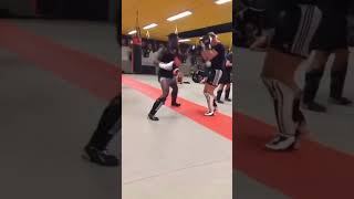 Did This Fighter Cross the Line Uppercut Leads to Intense Sparring Session 🥊 boxing mma [upl. by Mario]