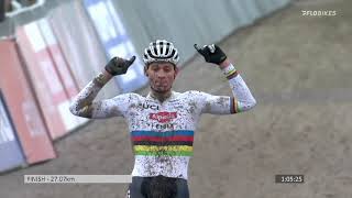 Mathieu van der Poel Dominates Hulst World Cup [upl. by Sev]