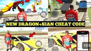 New 🐉Dragon sian Cheat Code in Indiana Bike driving 3D New Train featured kitu janu hcker video [upl. by Llerrit]