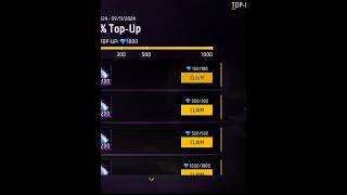 100 Bonus Top Up Event Complete  Double Diamonds Top Up 😱 shorts freefire [upl. by Kinsley291]