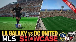 TTB PES 2019  MLS Showcase  LA Galaxy vs DC United  PES Universe Option File V5 [upl. by Nannarb]