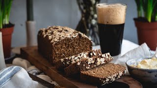 Irish Guinness Brown Bread [upl. by Ahsirek]