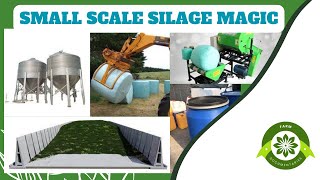 Revolutionize Your Farming SmallScale Silage making Secrets Revealed storage methods [upl. by Nets]