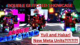 NEW GLICTHED YUJI AND HAKARI ARE OVERPOWERED  Anime Last Stand [upl. by Yerhcaz]