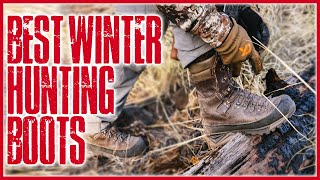 Best Winter Hunting Boots With Insulated Waterproof Layer  Best Cold Weather Hunting Boots 2022 [upl. by Salaidh56]