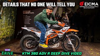 KTM 390 Adventure R InDepth Video  Here’s All The Details [upl. by Frodeen]