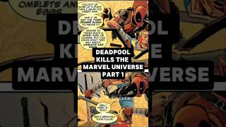 Deadpool kills the Marvel Universe Part1 shorts mcushorts marvel [upl. by Koa]