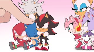 SONIC CHIBI VS FINGER COMPLETE EDITION [upl. by Animaj]