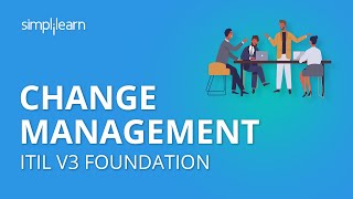 Change Management  ITIL V3 Foundation  ITIL Basics  Simplilearn [upl. by Annis]