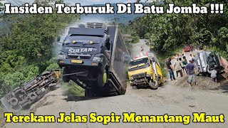 Terekam Jelas Sopir Menantang Maut  Insiden Terburuk Yang Pernah Terjadi Di Batu Jomba [upl. by Alvan]