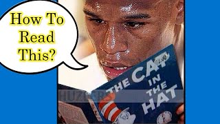 Floyd Mayweather Cannot Read😂 Proof [upl. by Ymeon162]