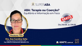 Doutores TEA  ABA Terapia ou Coerção [upl. by Bullen]