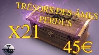 DESTINY  OPENING 21 TRÉSORS DES ÂMES PERDUES OU 45 EUROS À LA POUBELLE P [upl. by Adiarf211]