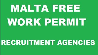 Important Information Regarding Recruitment Agencies in Malta [upl. by Nets]