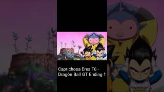 Ending de dragonballdaima en latino con Caprichosa eres tu de GT ending latino goku [upl. by Airehc680]