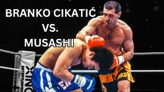 Branko CIKATIĆ vs Akio Mori MUSASHI K1 Kings 1997 [upl. by Winebaum448]