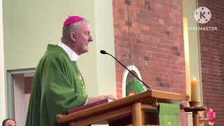 Bishop John Adams of Palmerston North  Homily 13 October 2024 bchantv173 [upl. by Akcira]