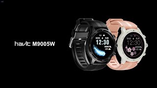 HAVIT M9005W Smart Watch with QI Wireless Charging amp 5ATM Waterproof [upl. by Gross]