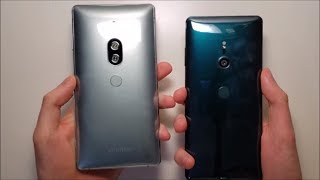 Sony Xperia XZ2 Premium vs XZ3 Speed Test Cameras amp Speakers [upl. by Horace]