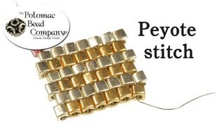 Peyote Stitch Instructions [upl. by Sibyls389]