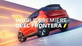 New Opel Frontera  World Premiere [upl. by Suellen]