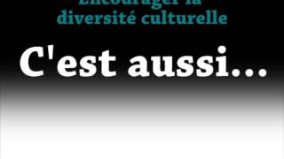 La diversité culturelle cest quoi [upl. by Zoie497]