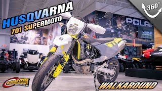 Walkaround  2024 Husqvarna® 701 Supermoto [upl. by Dole486]