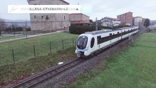 🚇🚈🚋 EUSKOTREN  Metro Bilbao L3 Topo Donostia Tren eta Tranbia lerroak  líneas de Tren y Tranvía [upl. by Chan]