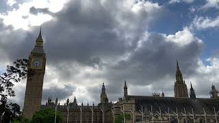 London Tour 2024 Big Ben Sound at Westminster Parliament 倫敦大笨鐘聲音 ロンドンビッグベン [upl. by Boehmer]