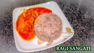 RAGI SANGATI THE HEALTHY RECIPE IN SIMPLE PROCESS [upl. by Guillema]