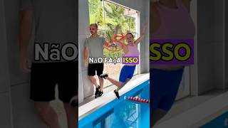 Não acredito que ele fez isso ☠️ shorts natação swimming swim natacion [upl. by Annaehr385]