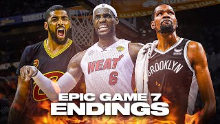 Most EPIC Game 7 Endings in NBA Playoffs 🔥 [upl. by Higgs]