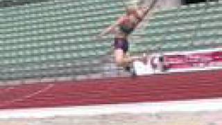 Margerethe Renstrom  Long Jump Bislett june 2007 [upl. by Godden]