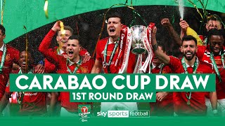 LIVE Carabao Cup First Round Draw 🏆 [upl. by Hinckley]