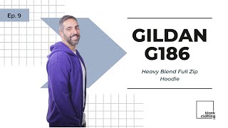 Gildan G186 Heavy Blend Full Zip Hoodie  BlankClothingca [upl. by Hoem]