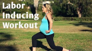 10 Minute Labor Inducing Workout Exercises to Prepare Your Body For Labor amp Delivery [upl. by Imray22]