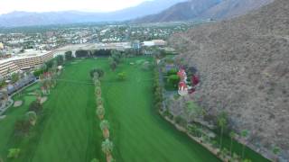 4K DJI Inspire 1 UHD Drone Flyover The World Famous ODonnel Golf Club In Palm Springs [upl. by Henryson]