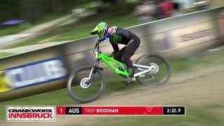 Crankworx Innsbruck Downhill race run [upl. by Yeldah]