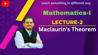 Lecture2Maclaurins theorem [upl. by Yetty871]